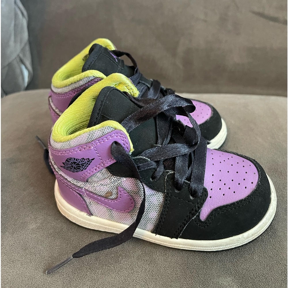 Purple Kid Nike Air Jordan’s